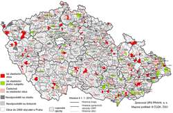 Vlastnická struktura rozvojových ploch pro bytovou výstavbu v obcích s více než 2000 obyvateli Vlastnická struktura rozvojových ploch pro bytovou výstavbu v obcích s více než 2000 obyvateli