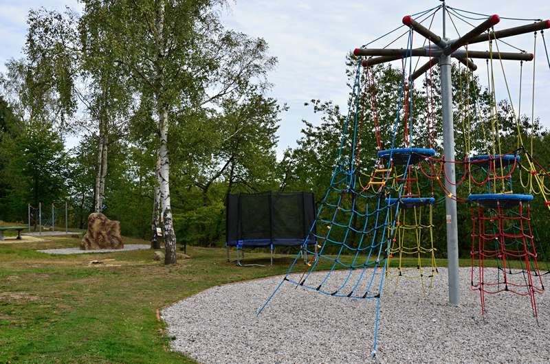 Dětské hřiště v areálu Vítkova Hora Dětské hřiště v areálu Vítkova Hora