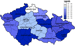 Bankroty v&nbsp;přepočtu na 10&nbsp;000&nbsp;obchodních společností v&nbsp;roce 2012