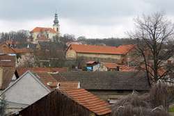 Pohled na kostel sv. Klimenta od K. I. Dientzenhofera Pohled na kostel sv. Klimenta od K. I. Dientzenhofera