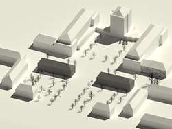 Horní náměstí, 3D model Horní náměstí, 3D model
